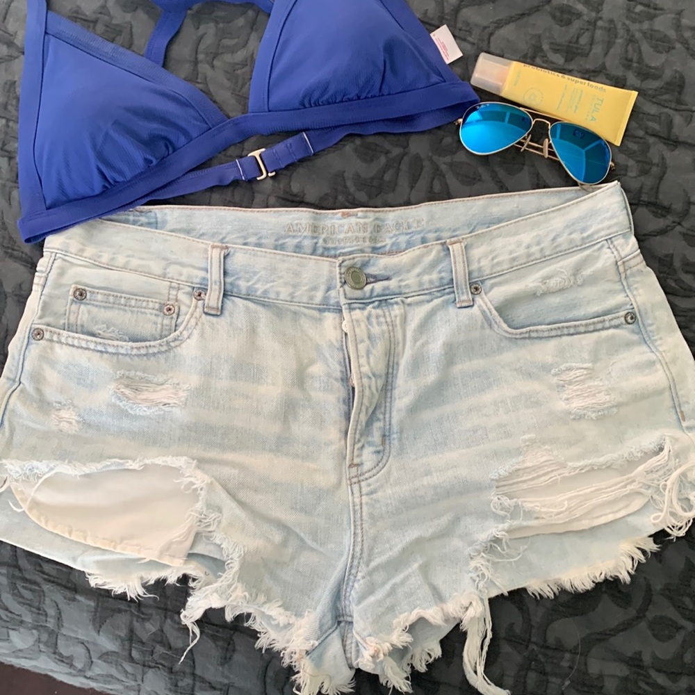 Button fly tomgirl shortie